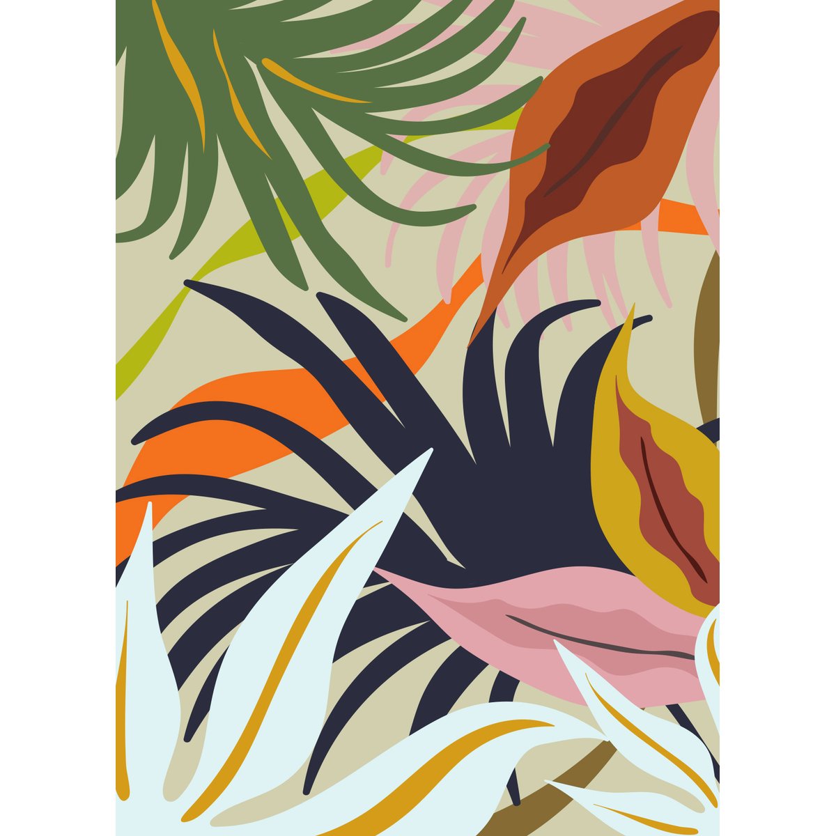 Papier peint panoramique - Tropical