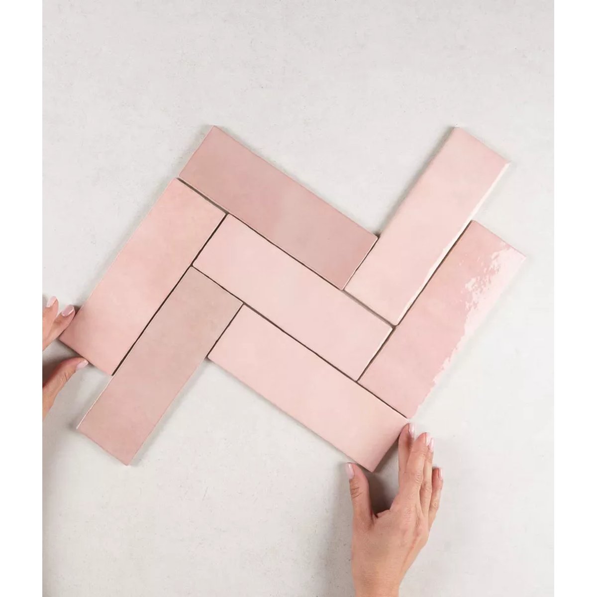 Carrelage Zellige Rose ARTISAN Rose