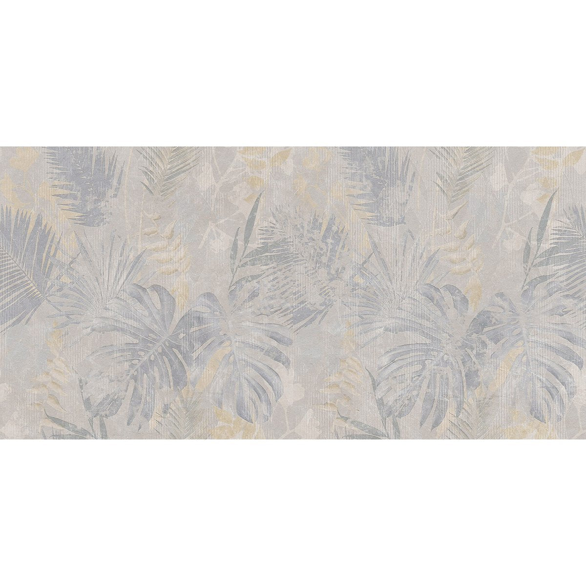 Papier peint panoramique - Feuilles tropicales
