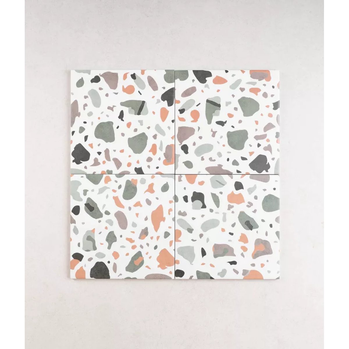 Carrelage effet Terrazzo Vert STAY 20x20 Green