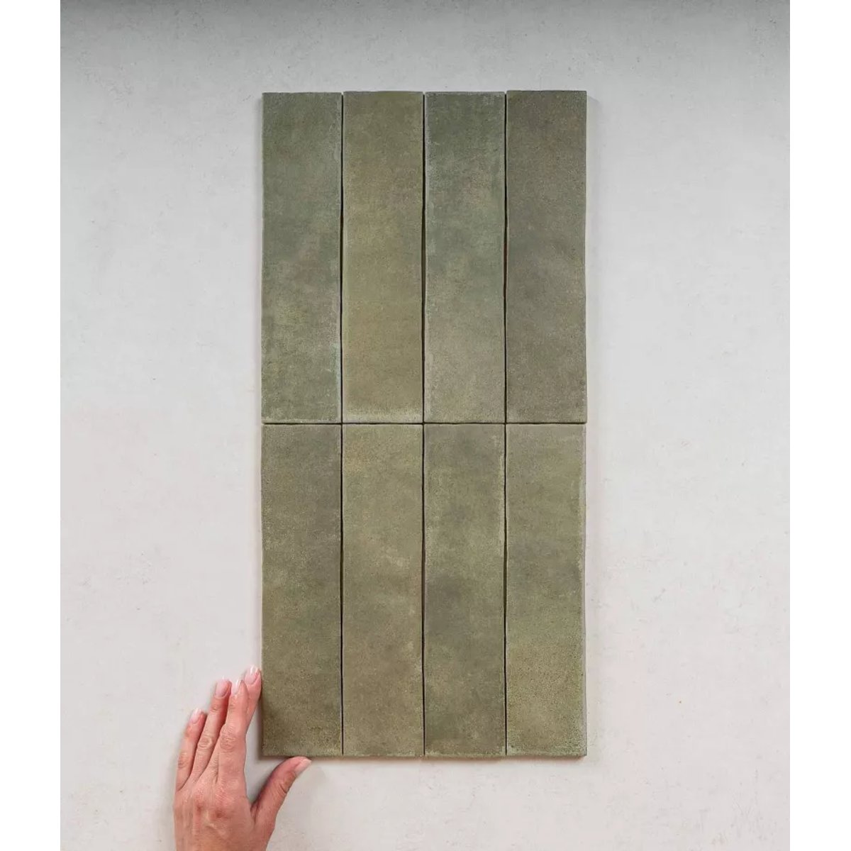 Carrelage Zellige Vert ARGILE Khaki