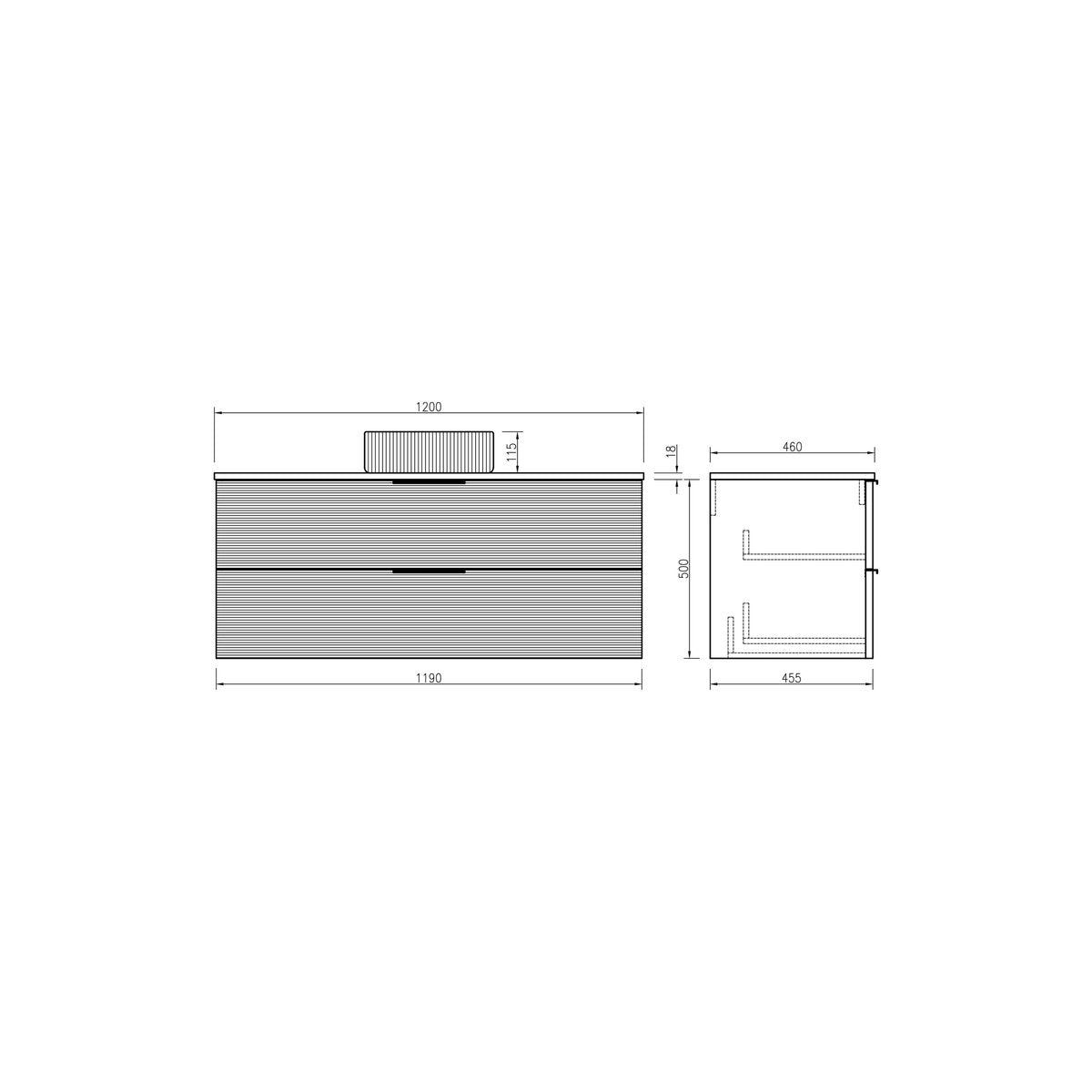 Mitigeur salle de bain noir haut