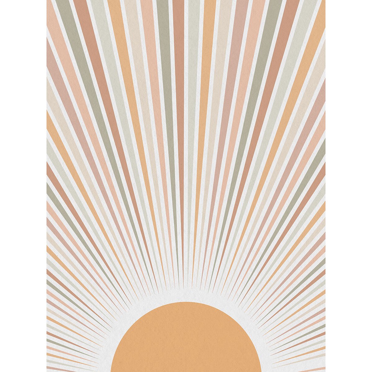 Papier peint panoramique - Soleil Boho