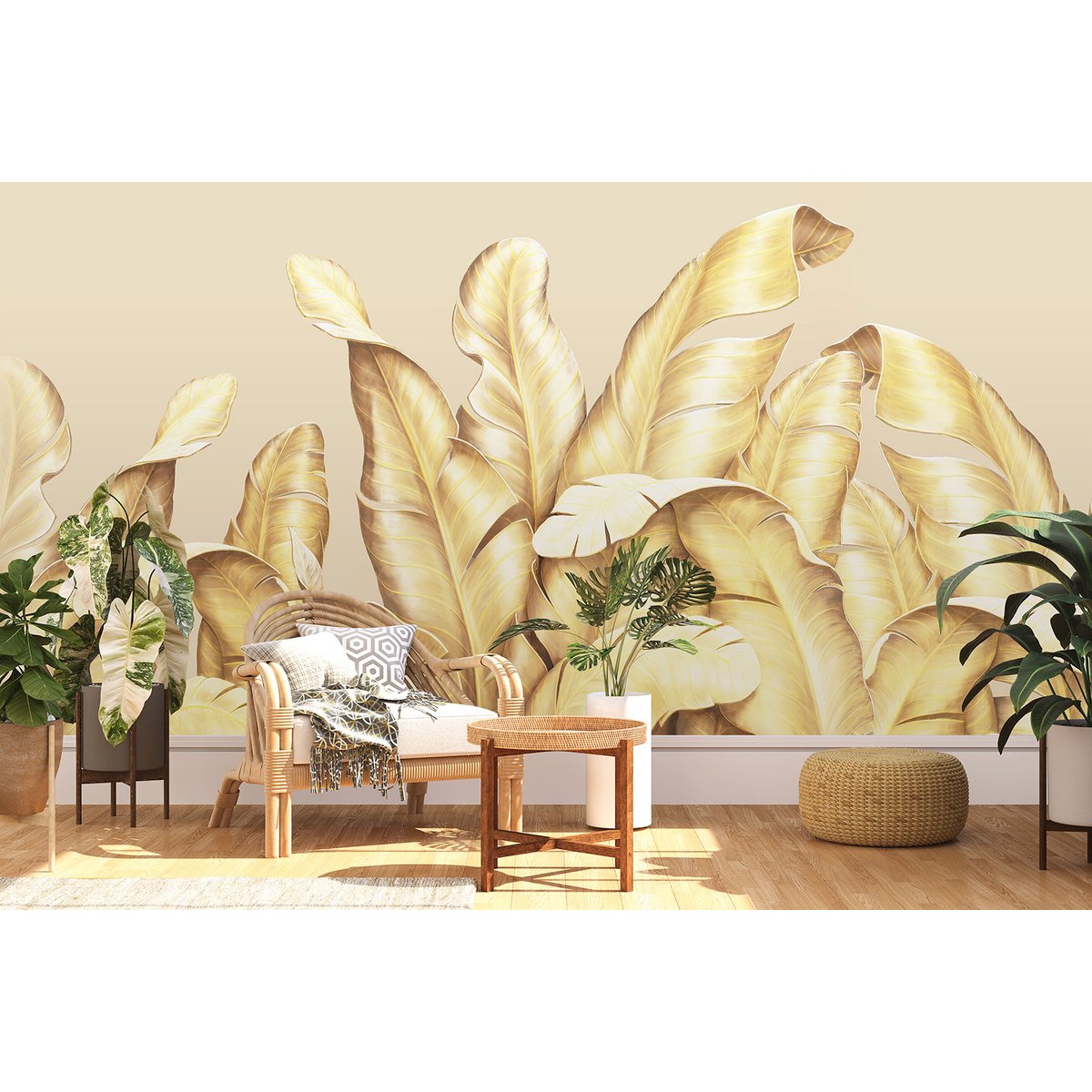 Papier peint panoramique - Plantes tropicales