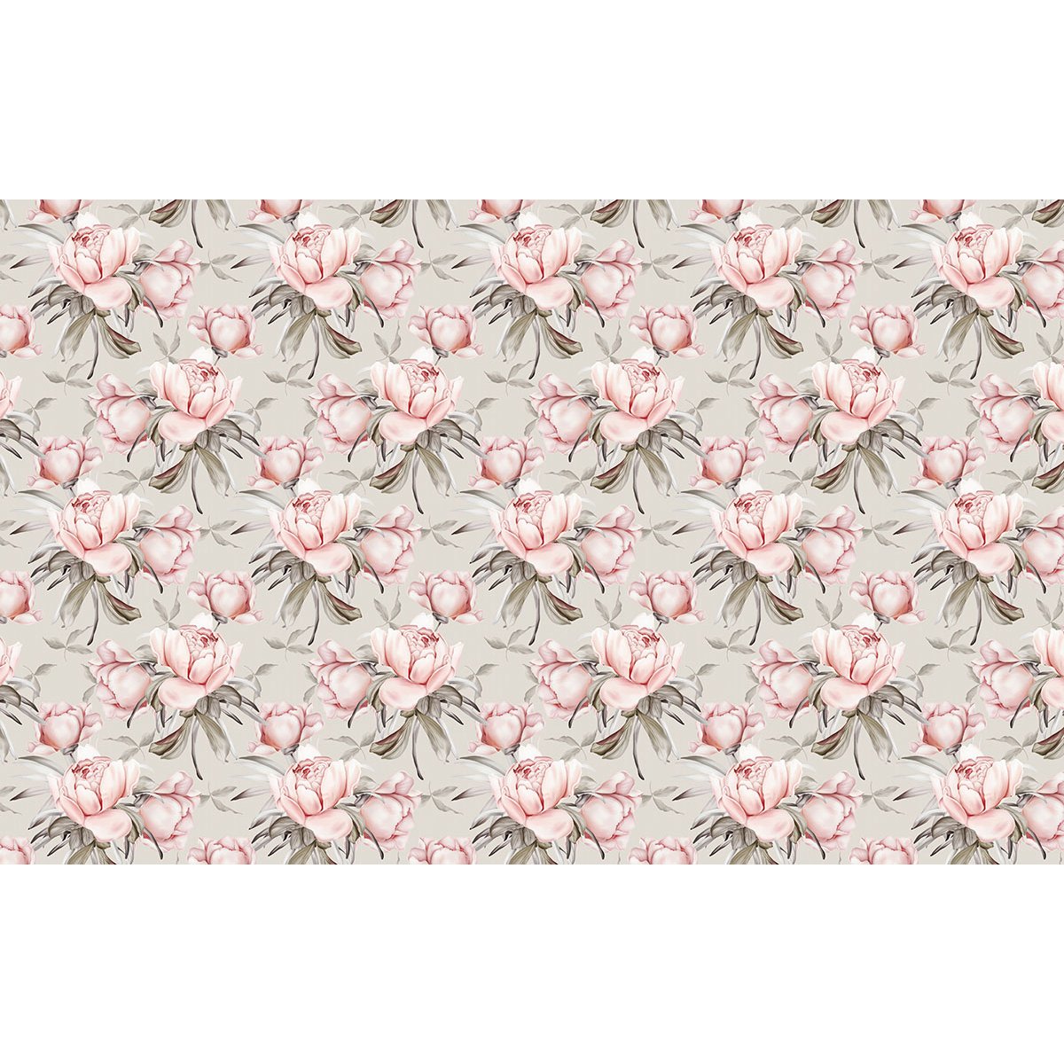Papier peint panoramique - Motif Fleurs