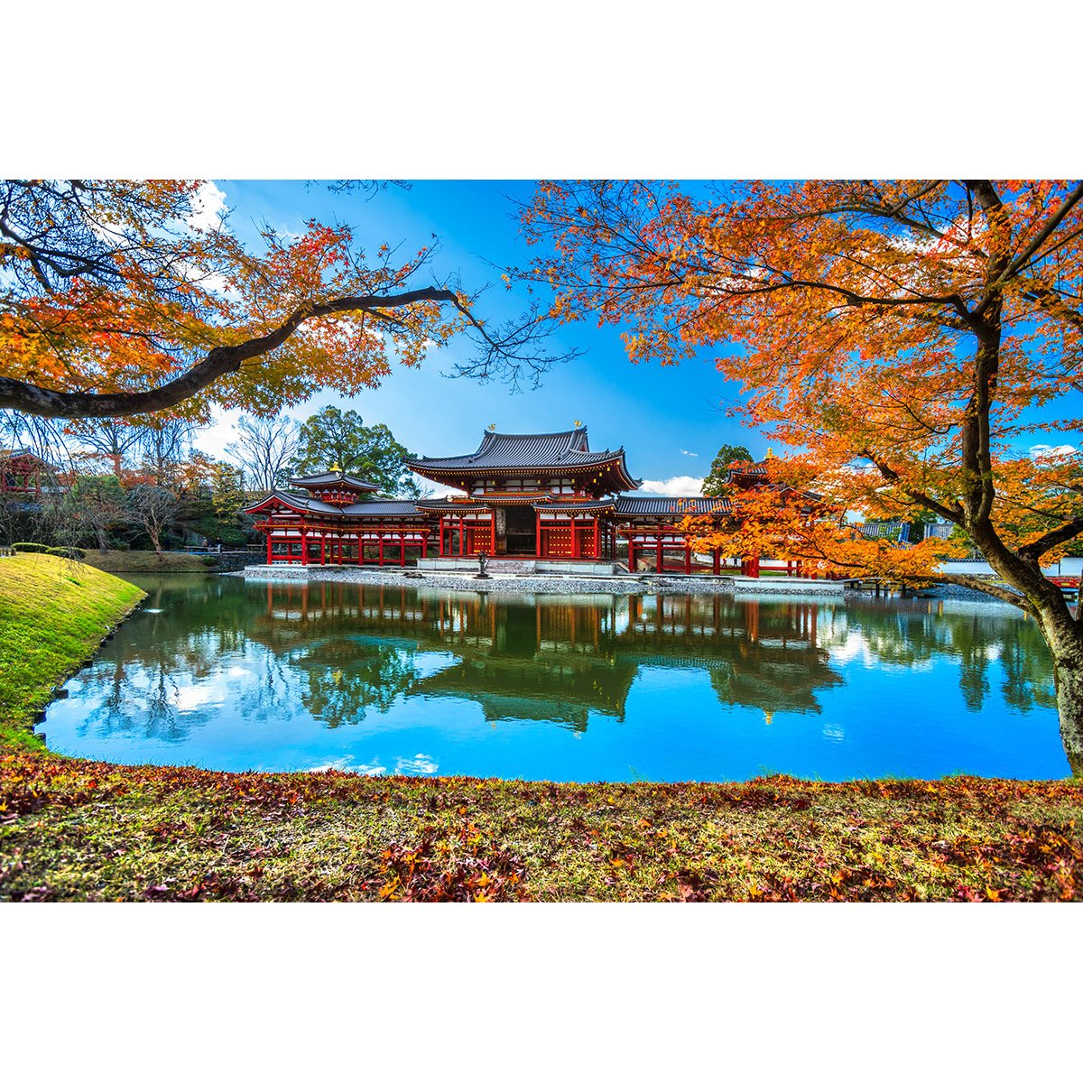 Papier peint panoramique - Temple japonais
