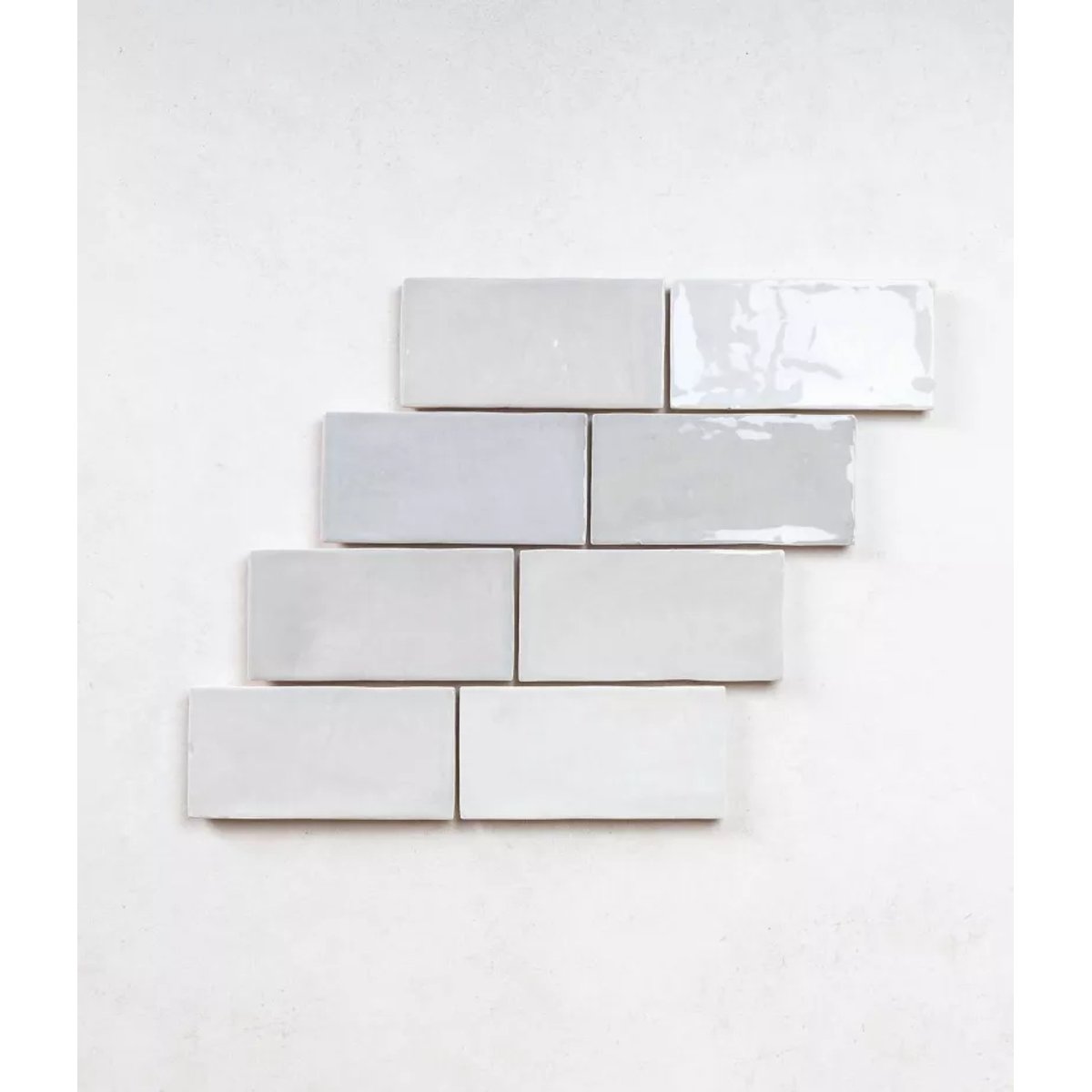 Carrelage Zellige Gris FEZ Brillant Grey