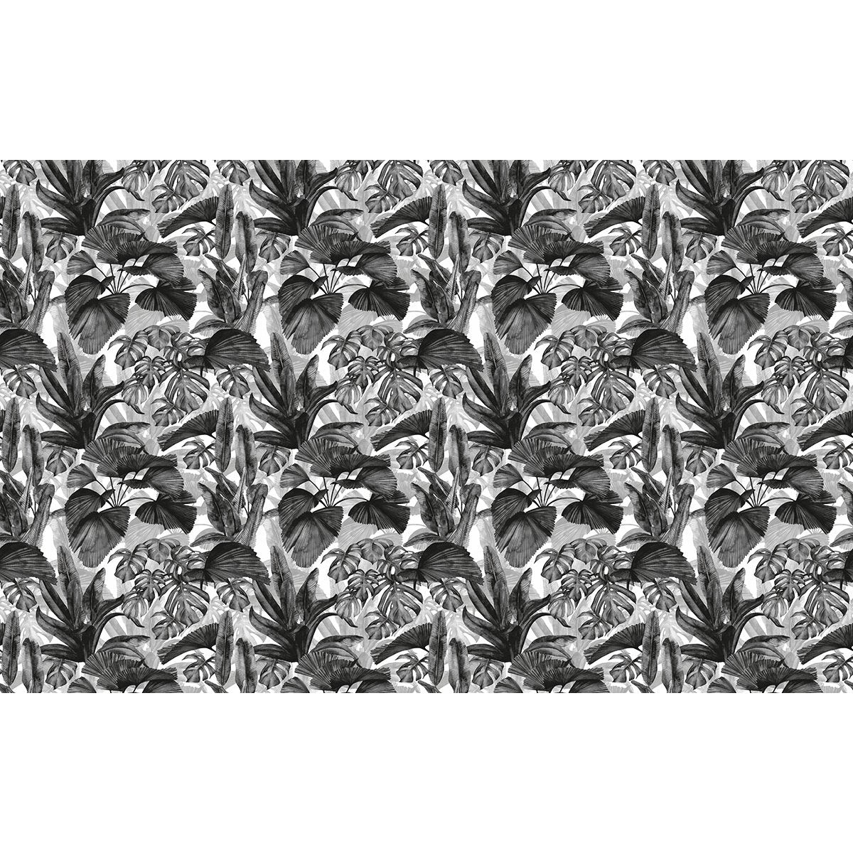 Papier peint panoramique - Motif Feuilles tropicales