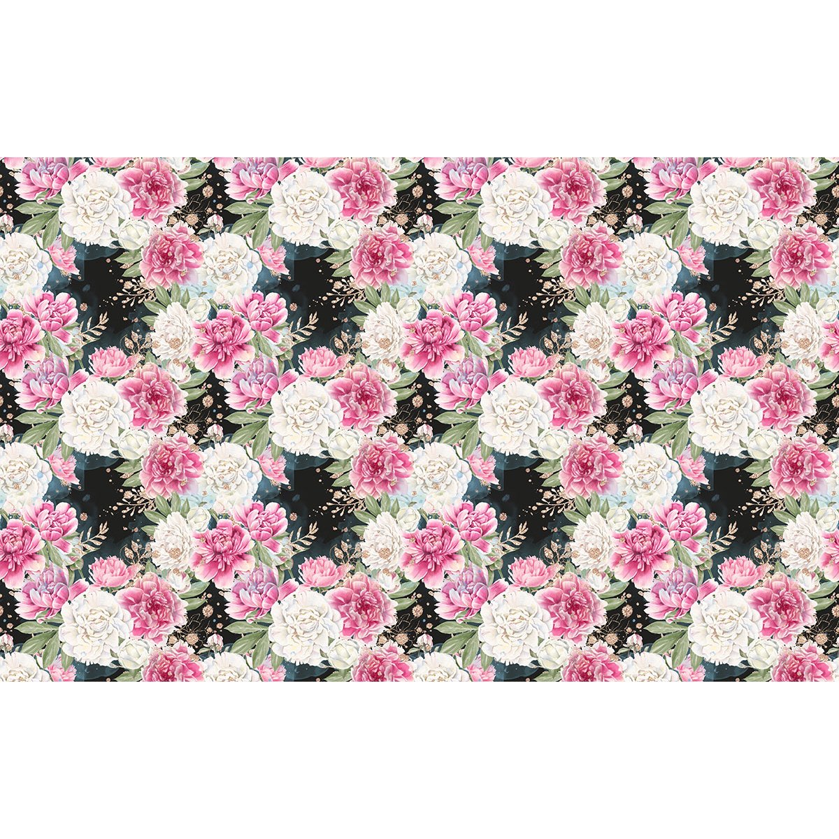 Papier peint panoramique - Motif Fleurs