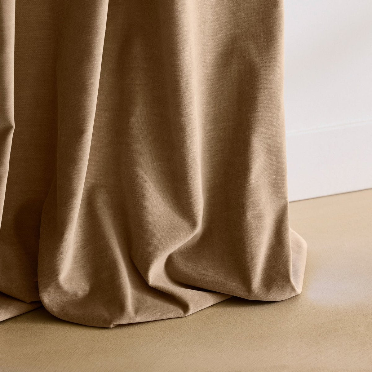 Rideau à oeillets dorés DALILA beige chic