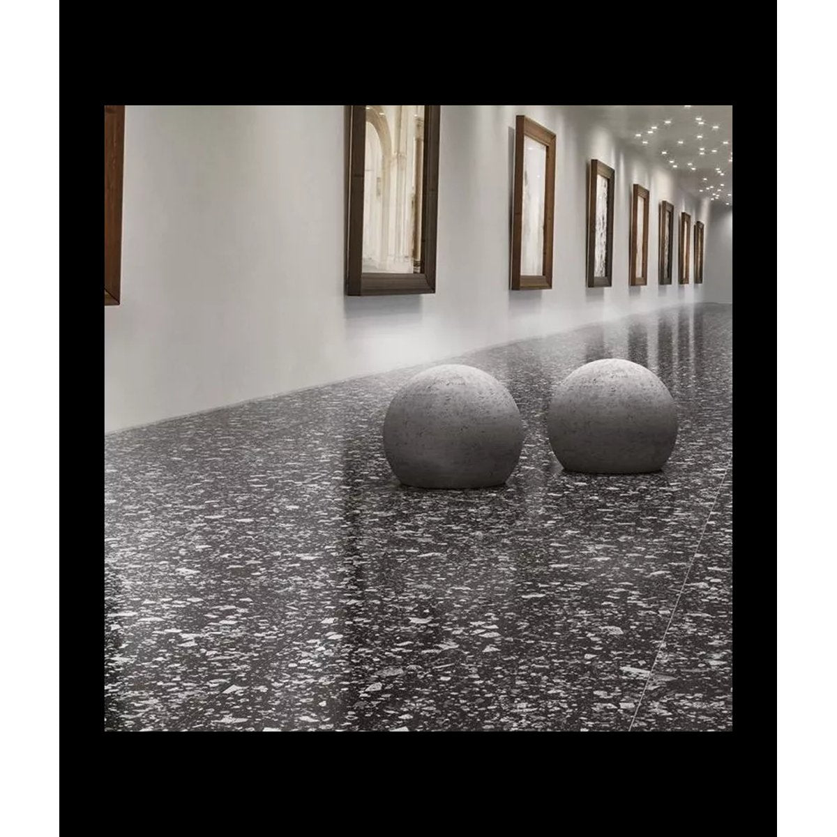 Carrelage Effet Terrazzo VENICE 60x60 Graphite
