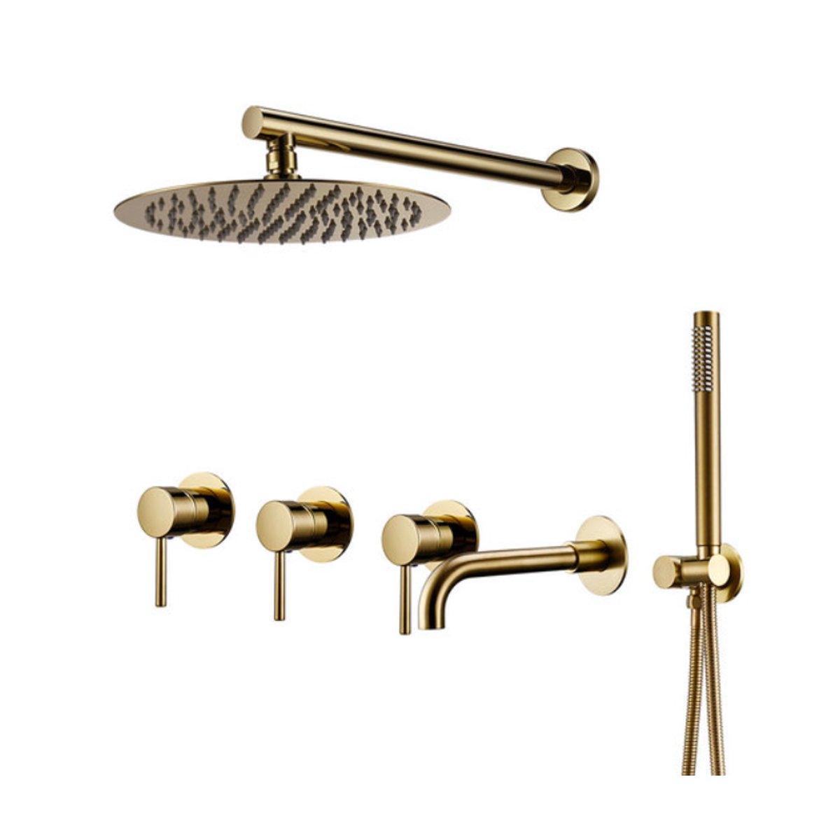 Ensemble de bain or brossé