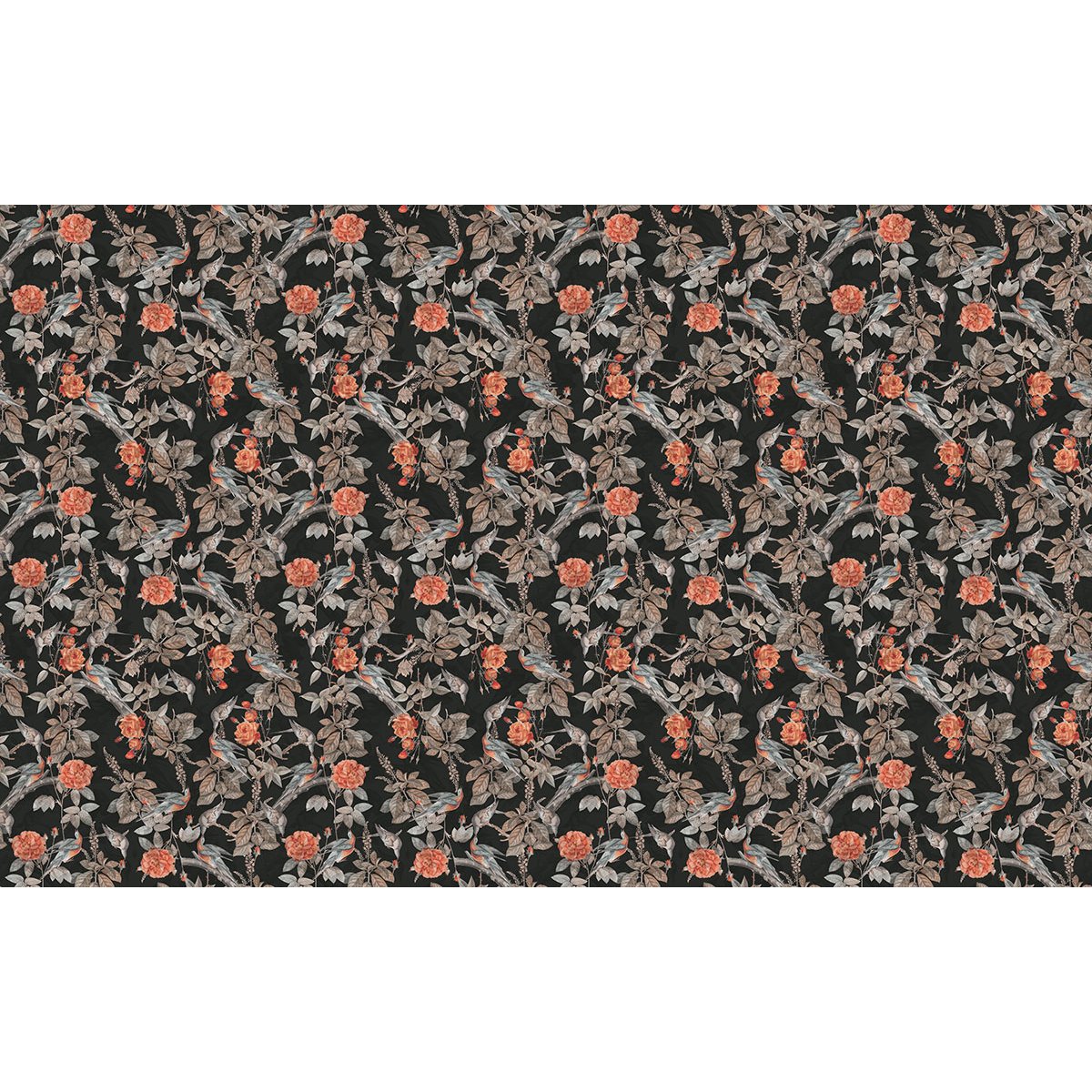Papier peint panoramique - Motif Fleurs