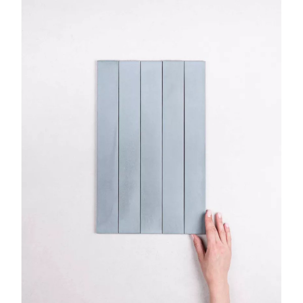Carrelage Zellige Long Bleu Clair CORSICA Blue Earth
