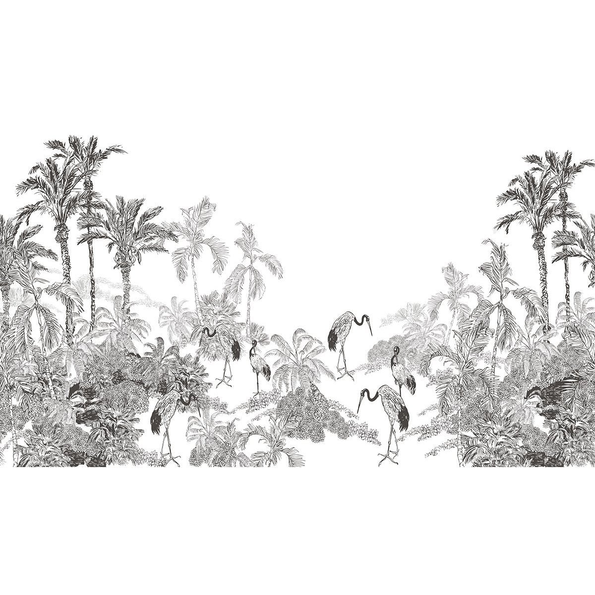Papier peint panoramique - Forêt tropicale