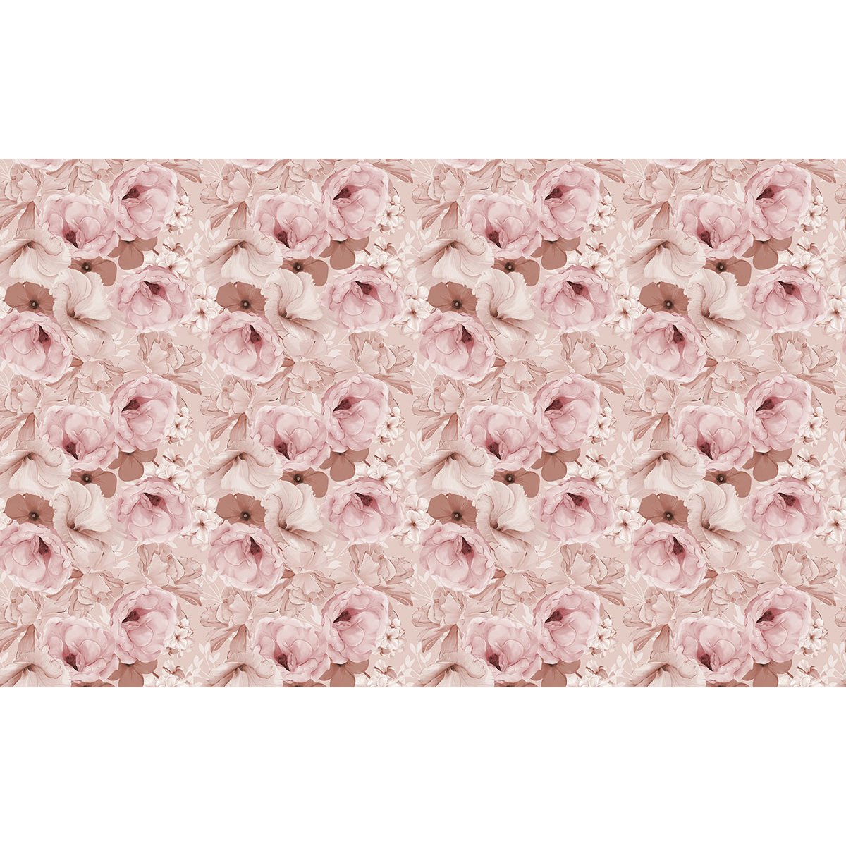 Papier peint panoramique - Motif Fleurs