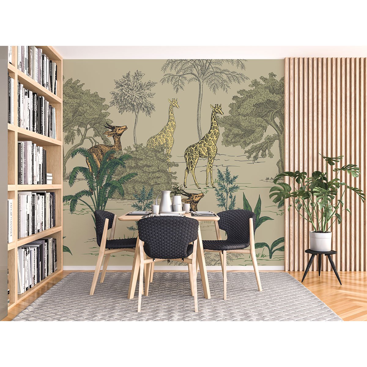 Papier peint panoramique - Forêt tropicale