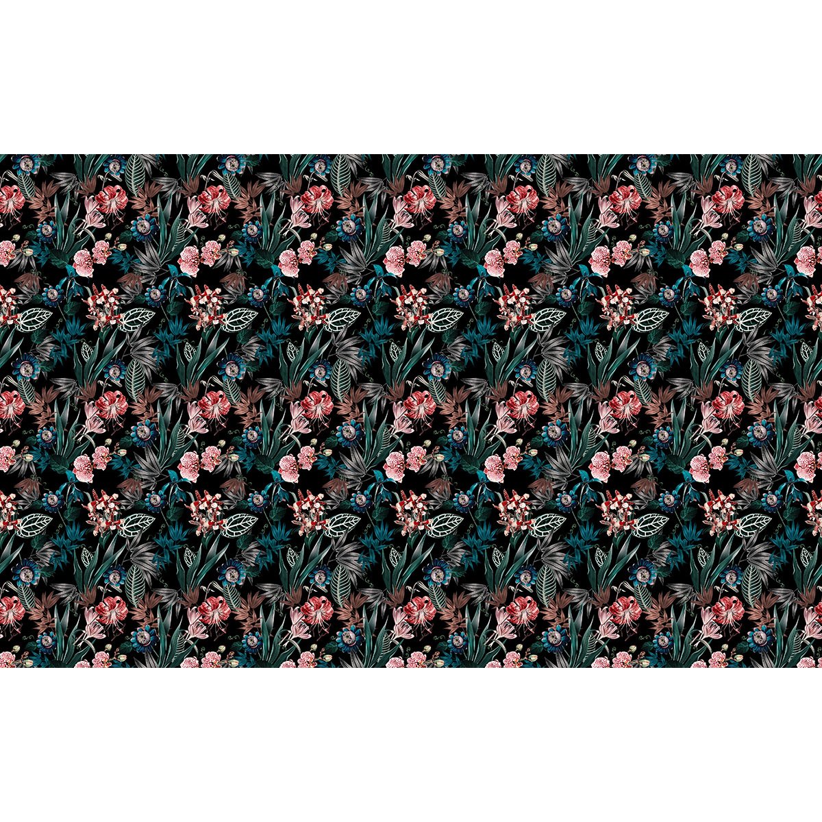 Papier peint panoramique - Motif Fleurs