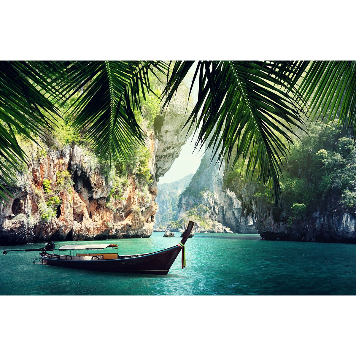 Papier peint panoramique - Bateau Thaïlande