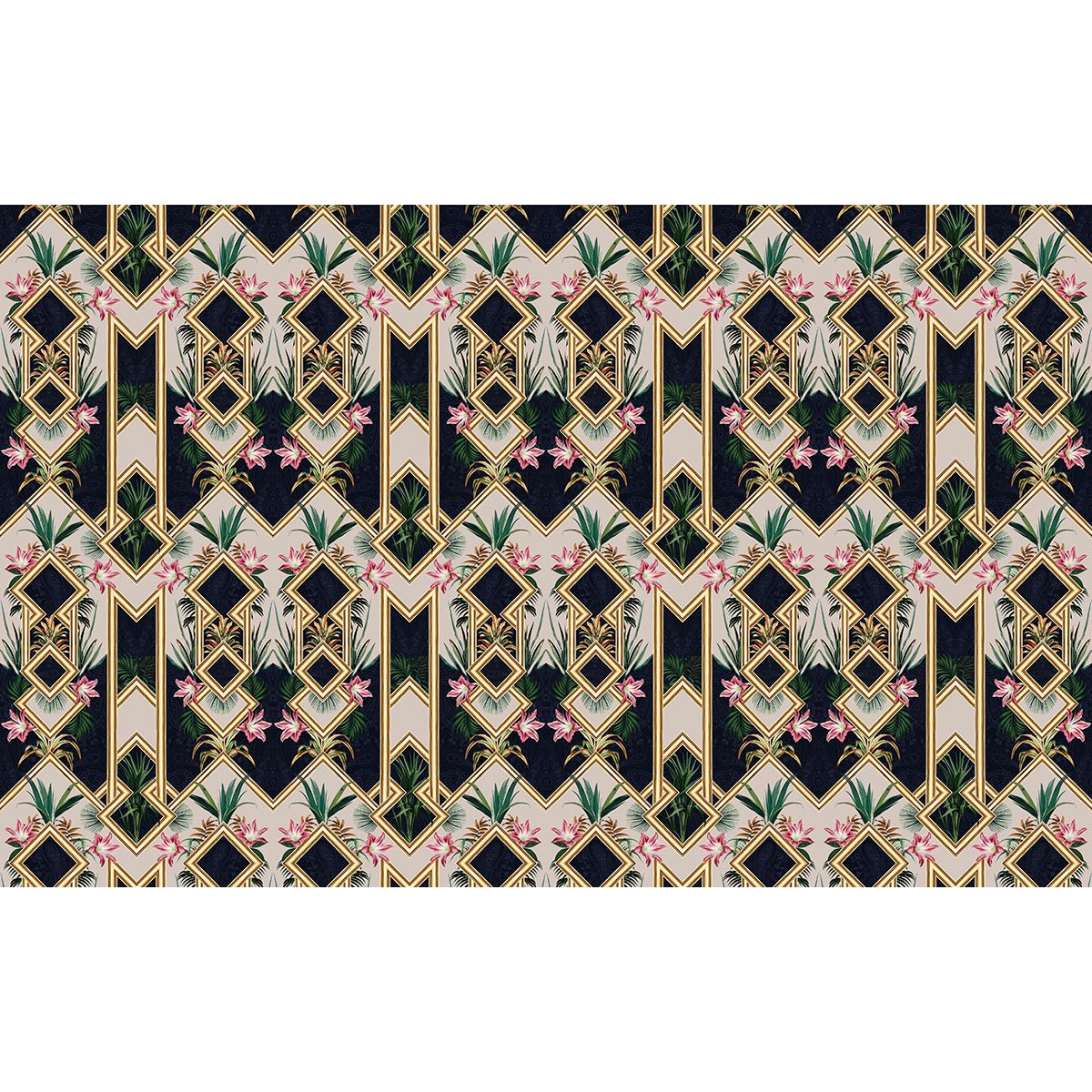 Papier peint panoramique - Motif Géométrique