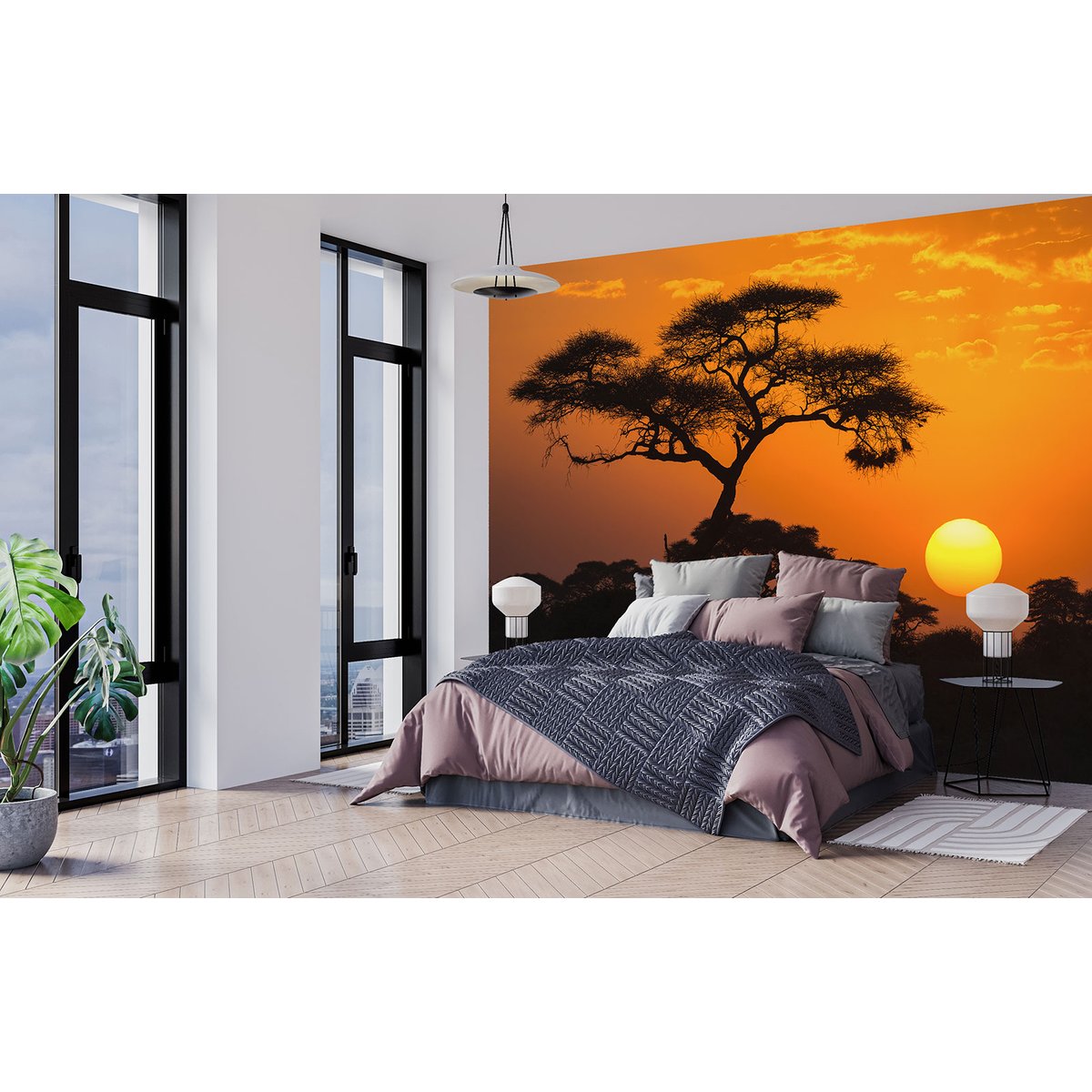 Papier peint panoramique - Acacia africain