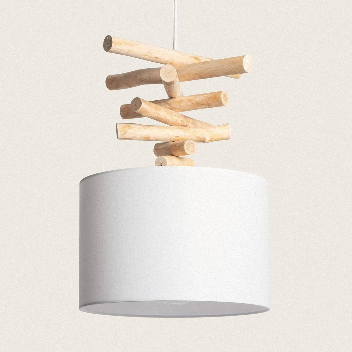 Suspension Bois Exotique