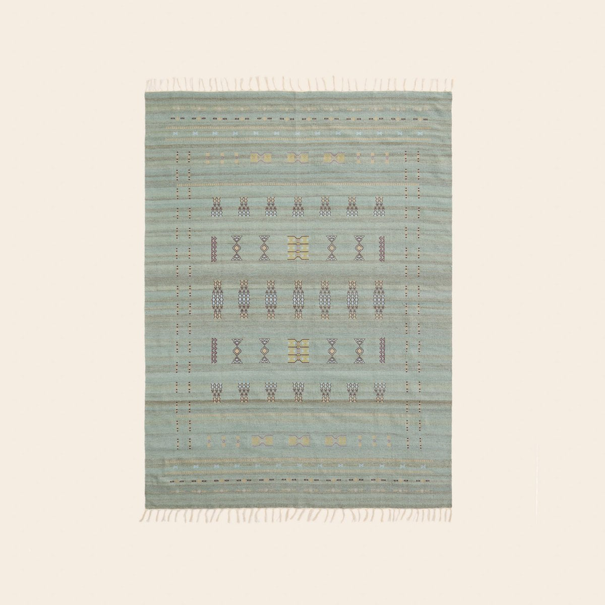 Tapis de sol ARSALANE vert de gris