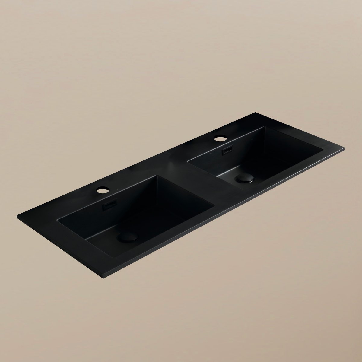 Ensemble salle de bain 120 cm noir effet marbre Aquasasso