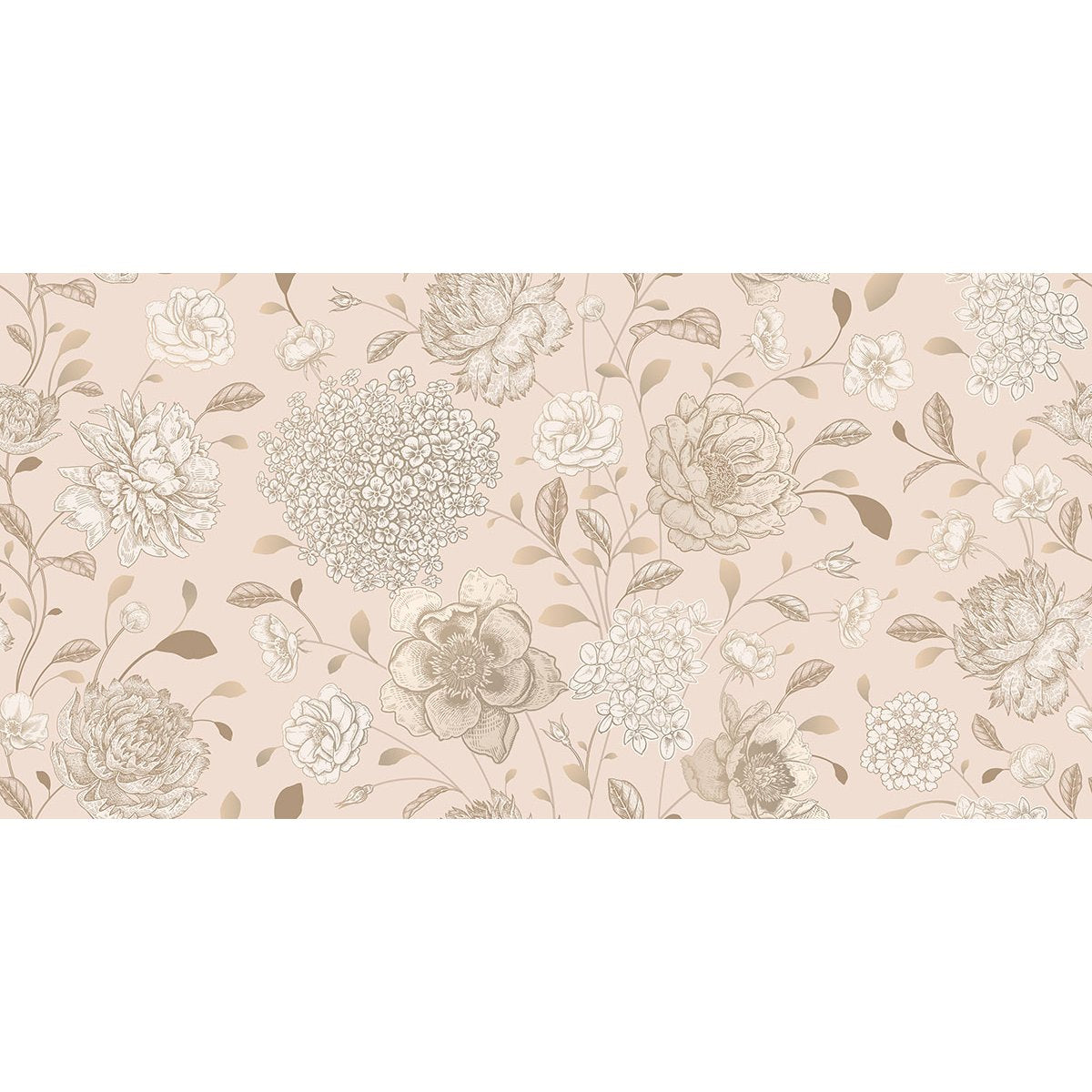 Papier peint panoramique - Fleurs