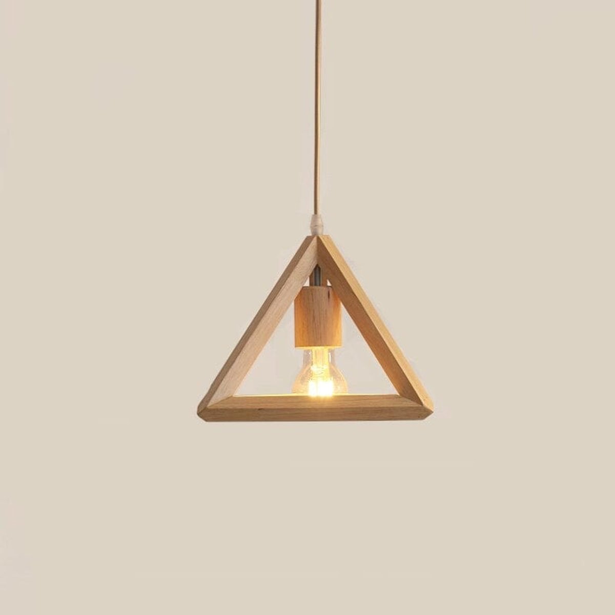 Suspension Triangle Bois