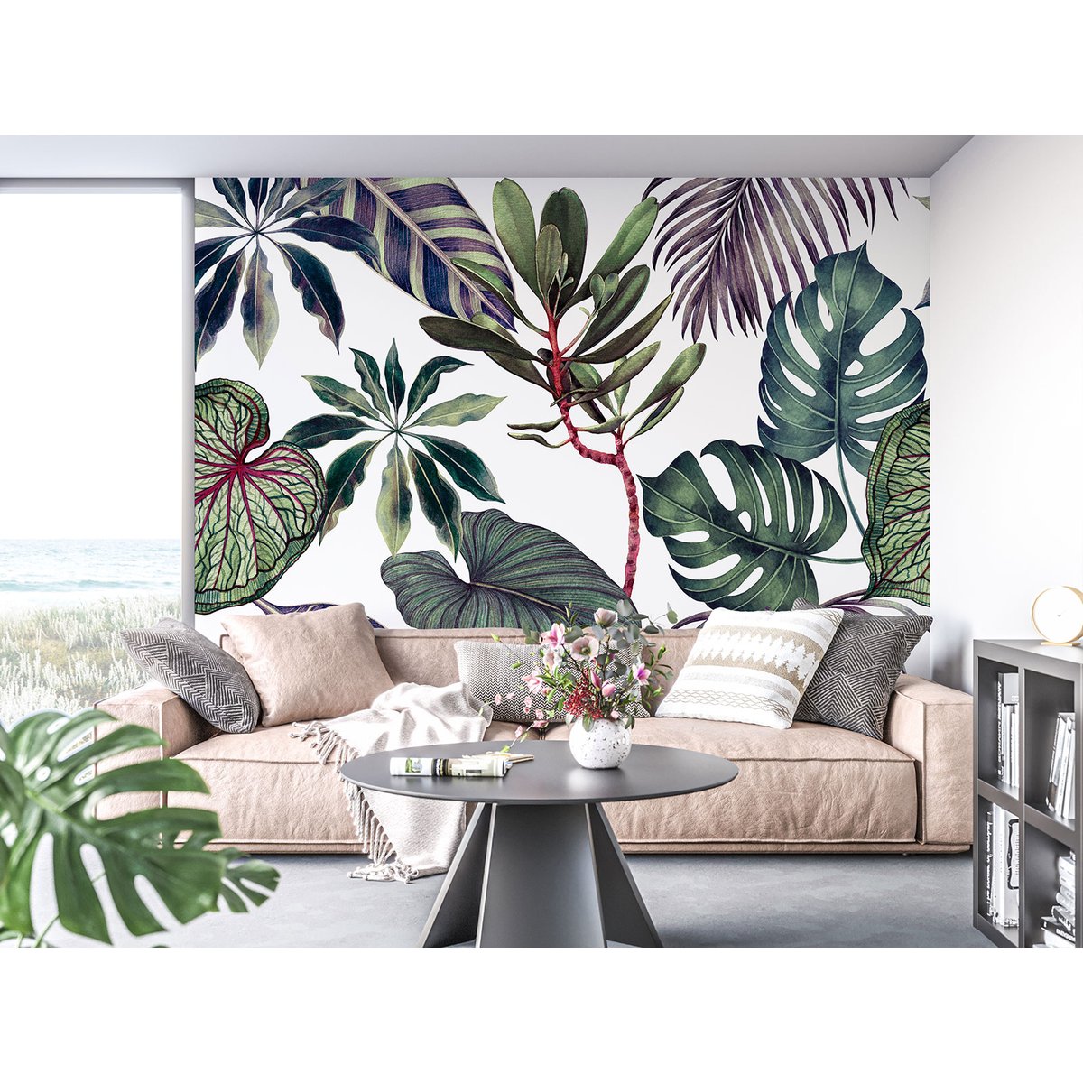 Papier peint panoramique - Plantes Tropicales