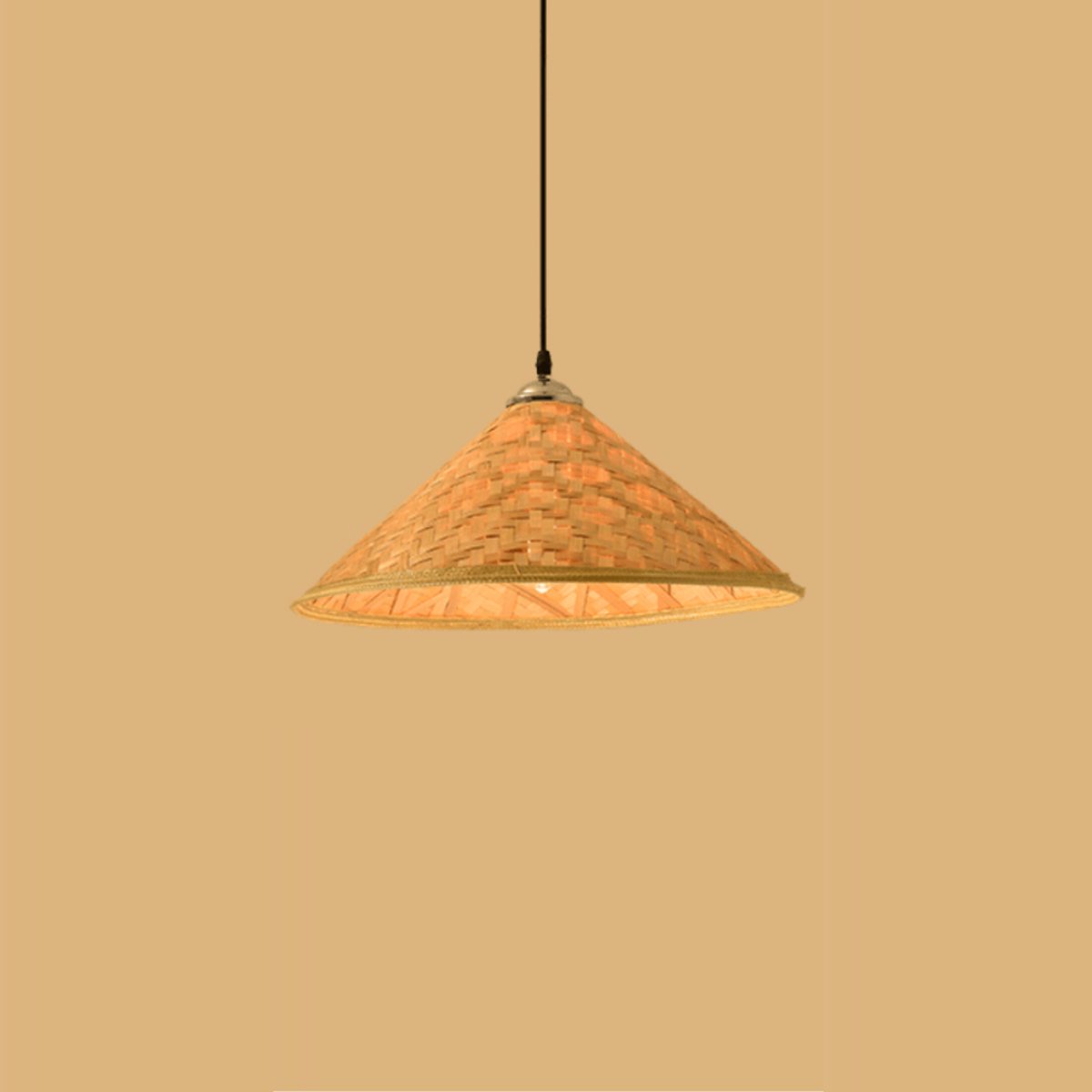 Suspension Ombrelle Bambou
