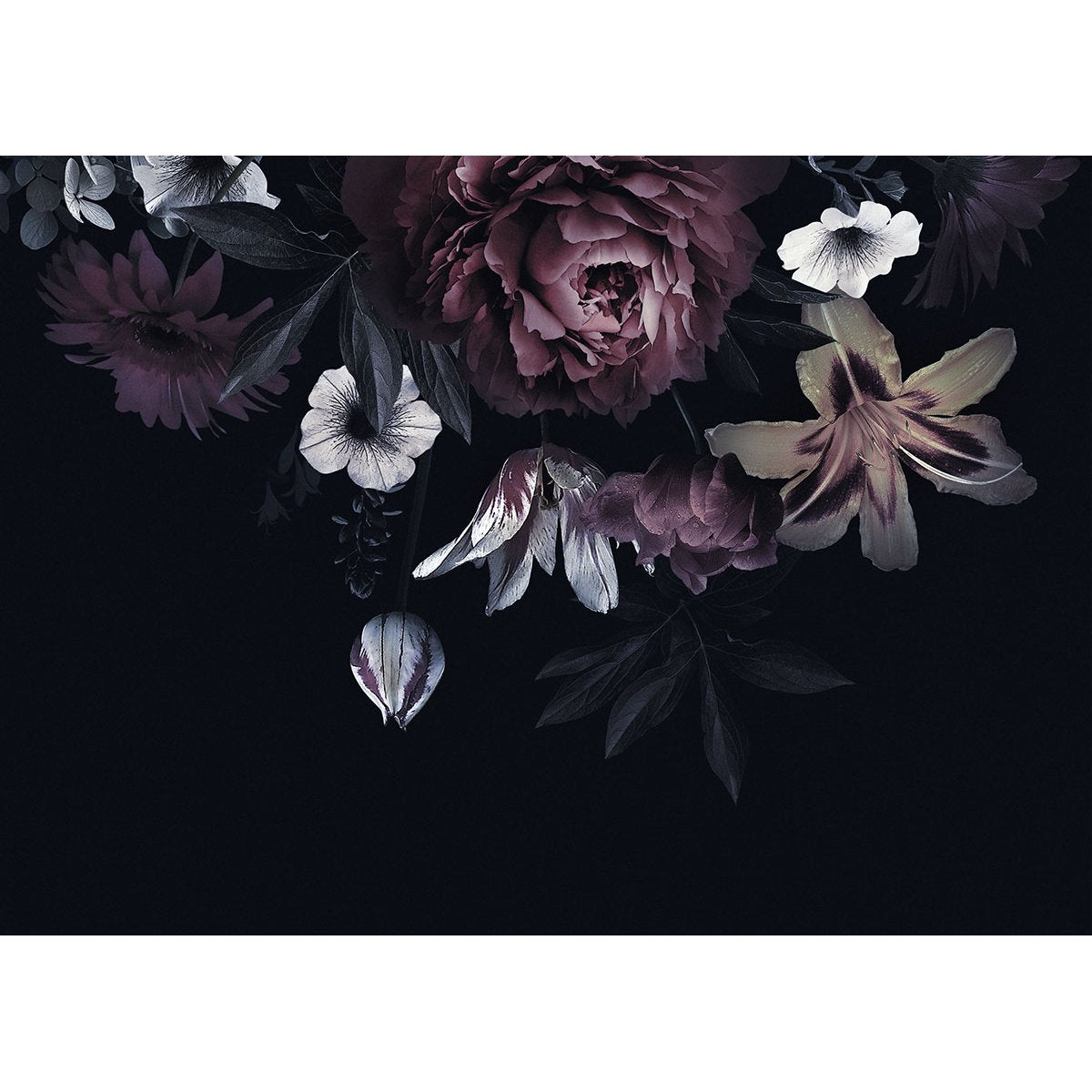 Papier peint panoramique - Fleurs