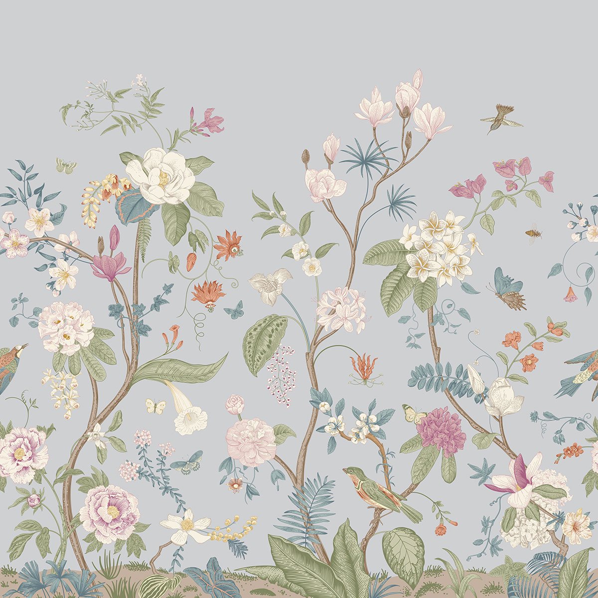 Papier peint panoramique - Fleurs