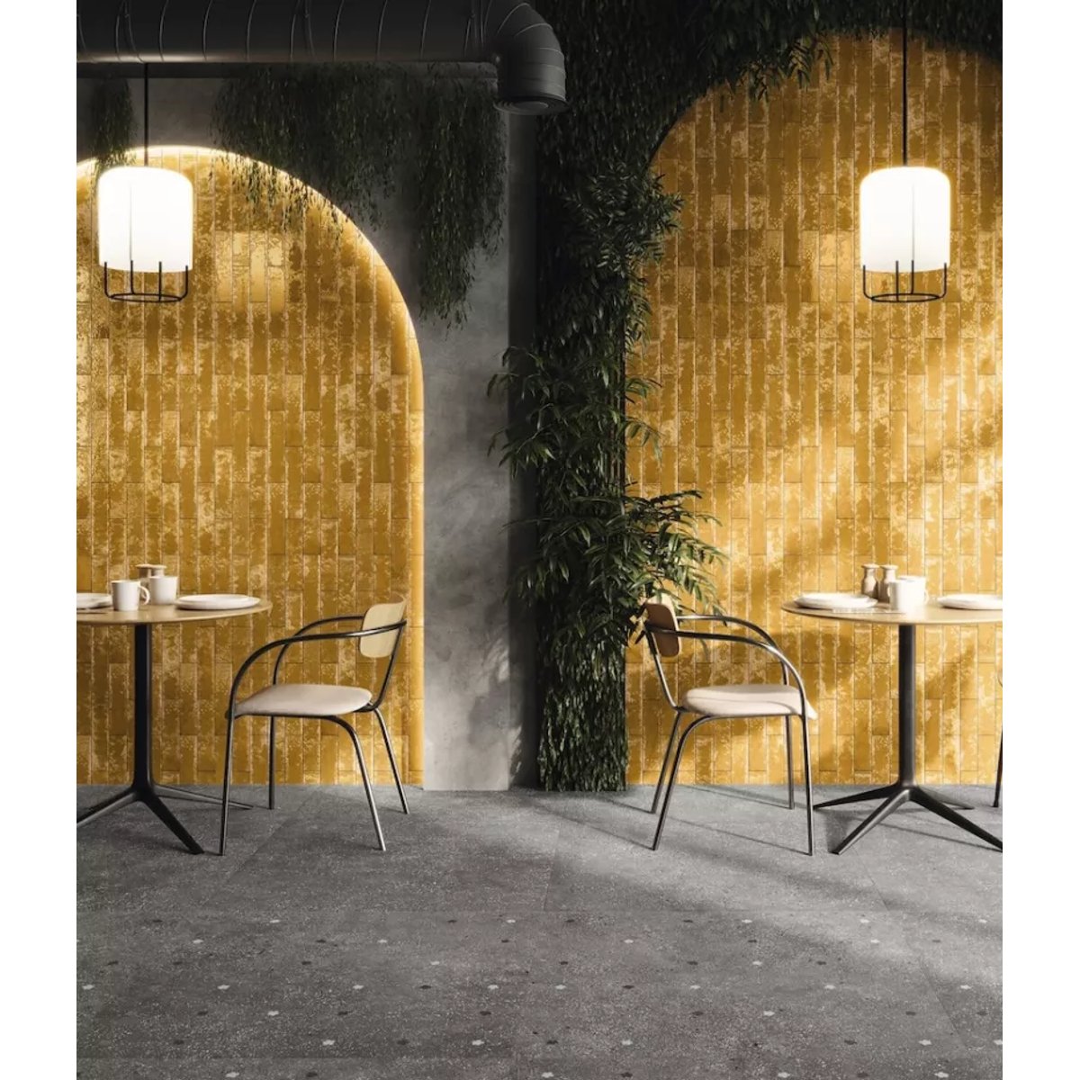 Carrelage Zellige Jaune Moutarde PUKKA Amber