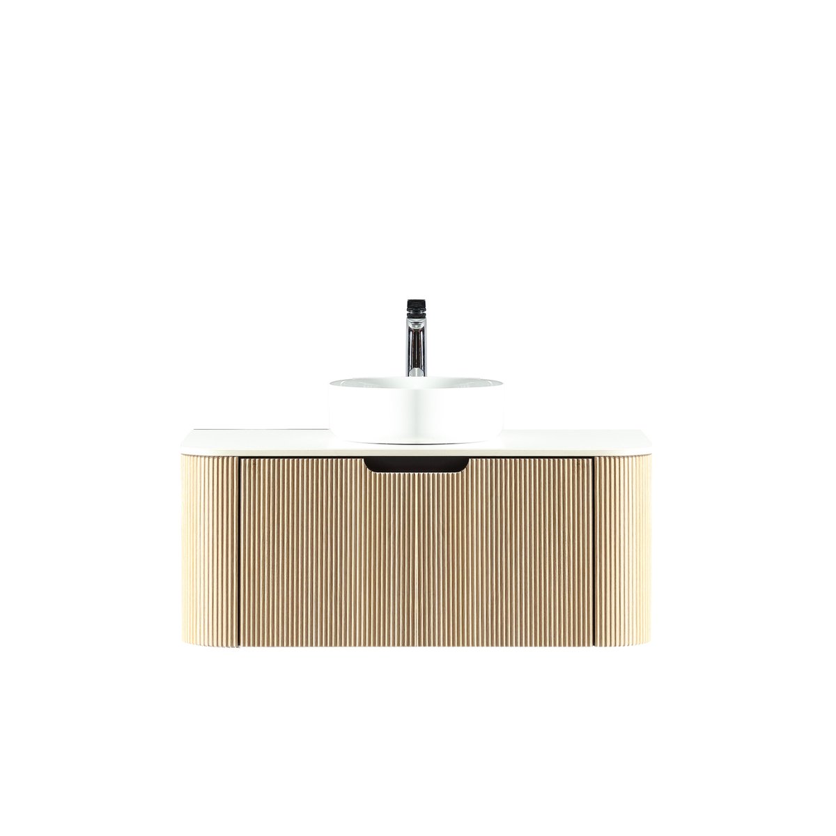 Meuble 100 cm chêne clair Aquagiro