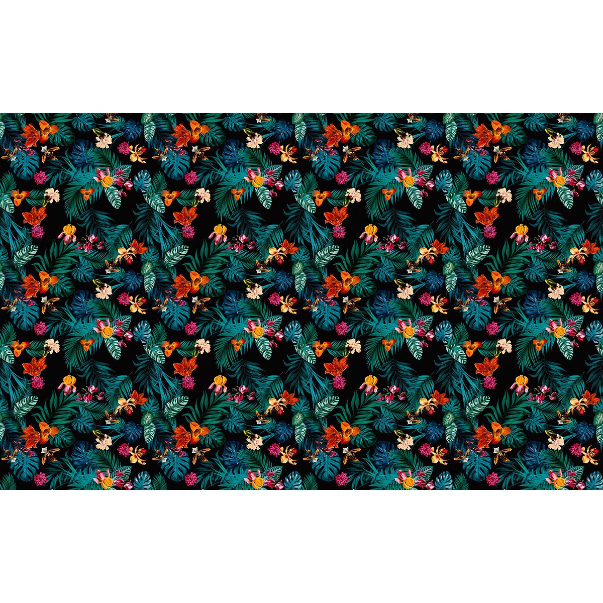 Papier peint panoramique - Motif Fleurs