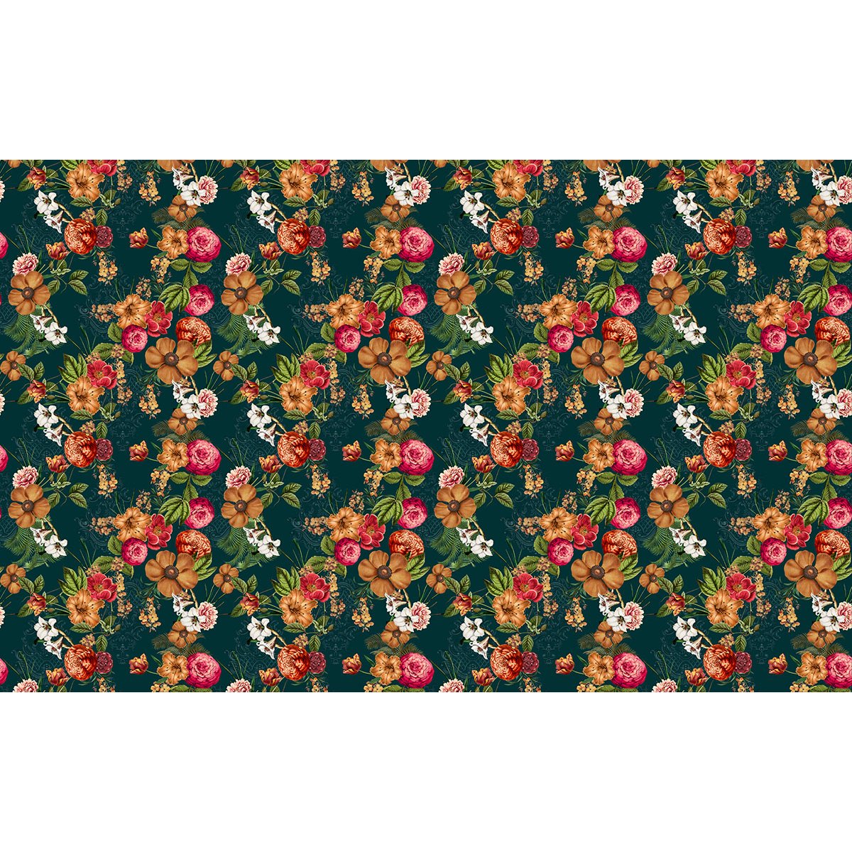 Papier peint panoramique - Motif Fleurs