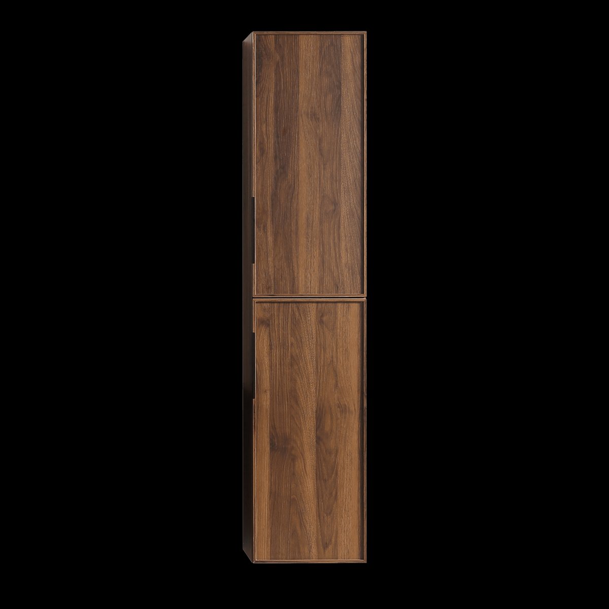 Colonne de salle de bain 160 cm effet noyer Aquasila