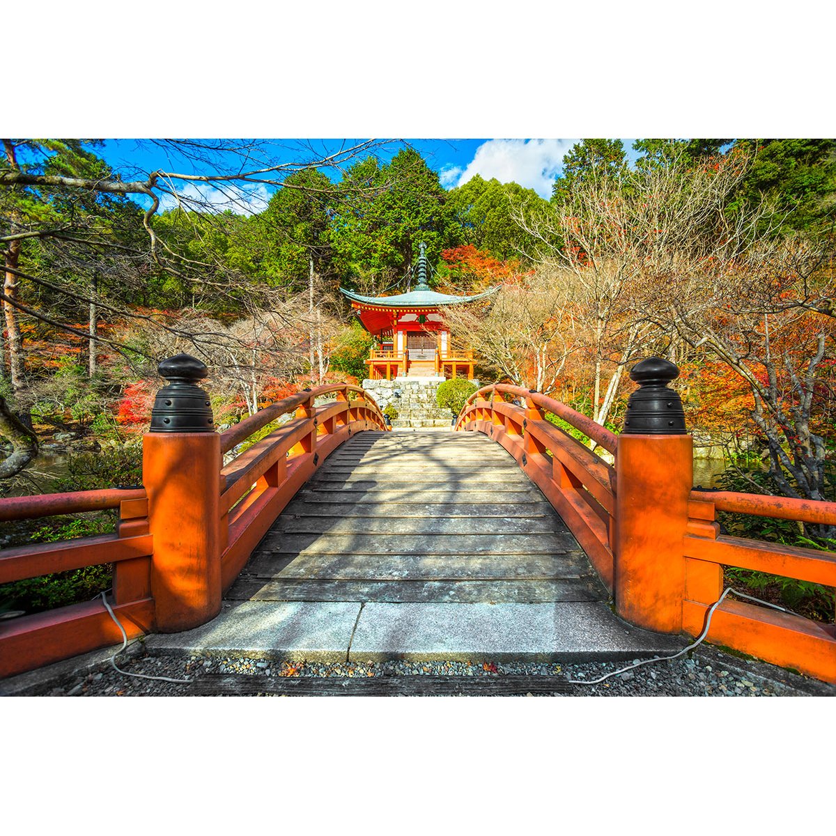Papier peint panoramique - Temple japonais