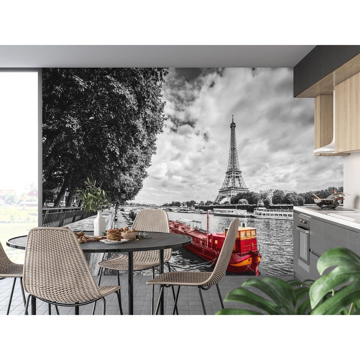 Papier peint panoramique - Paris tour eiffel