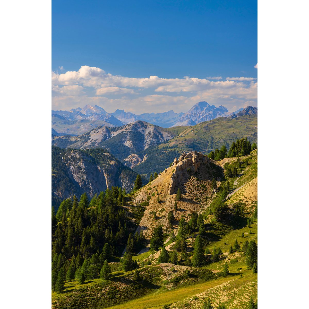 Papier peint panoramique - Montagnes