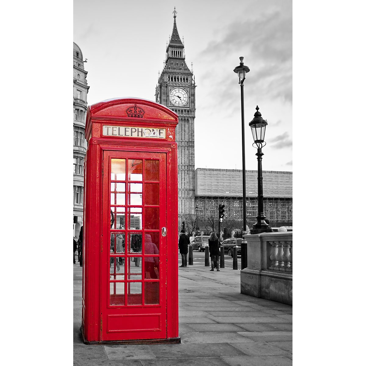 Papier peint panoramique - Londres Cabine téléphonique