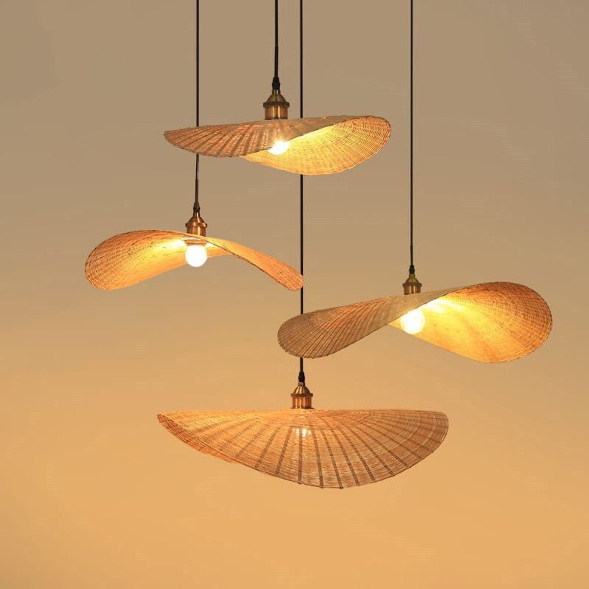 Suspension Bambou Salon