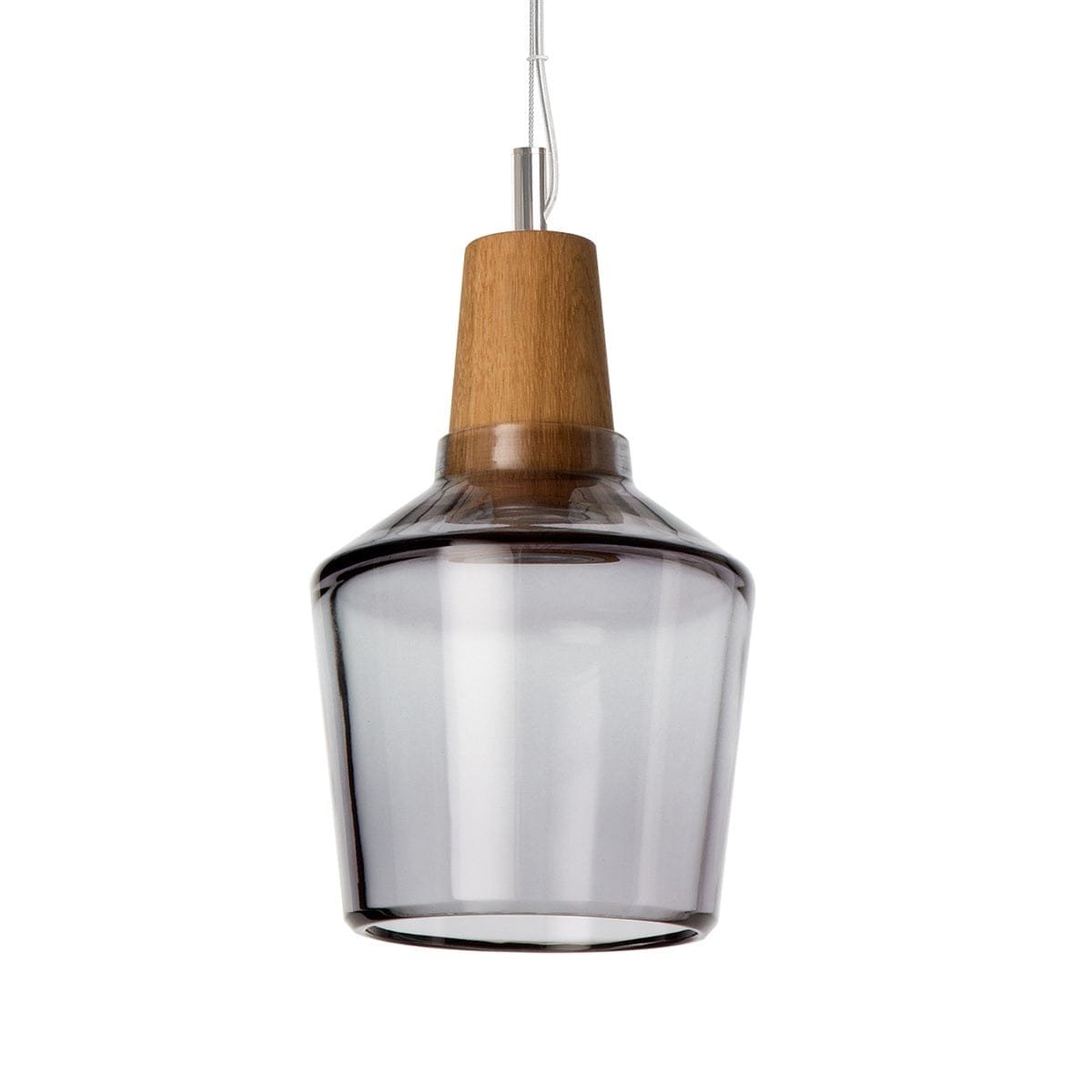 Suspension Verre Bois