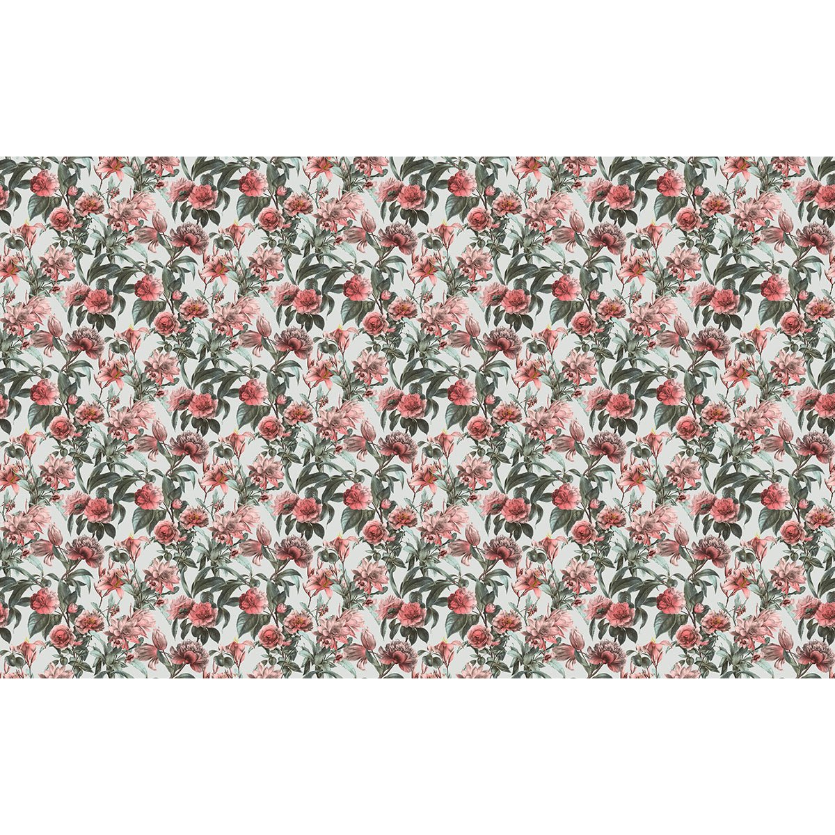 Papier peint panoramique - Motif Fleurs