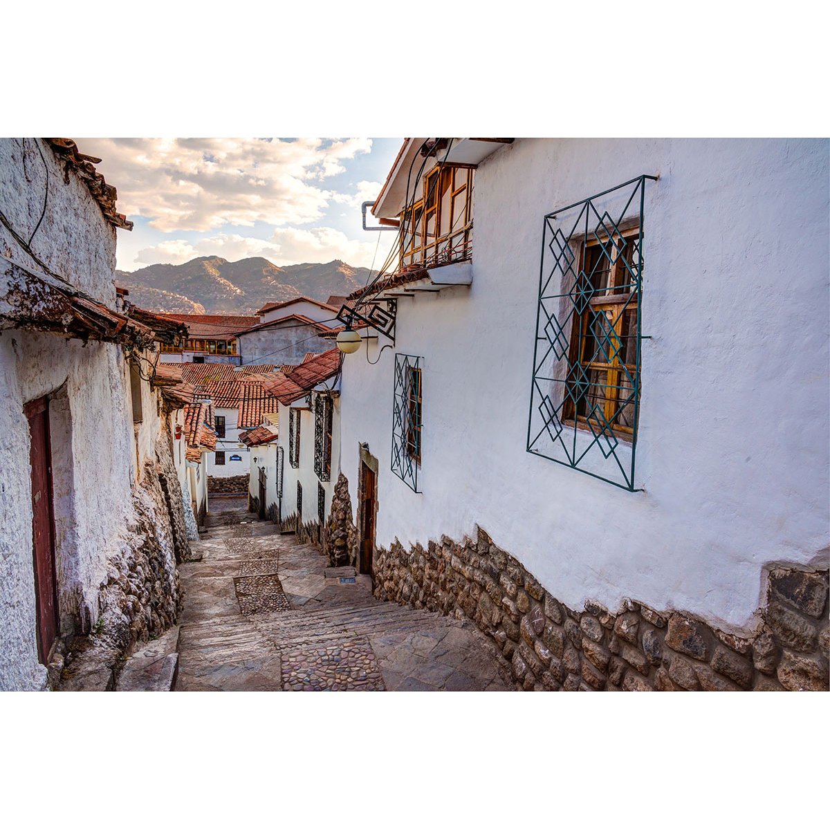 Papier peint panoramique - Ruelle Village