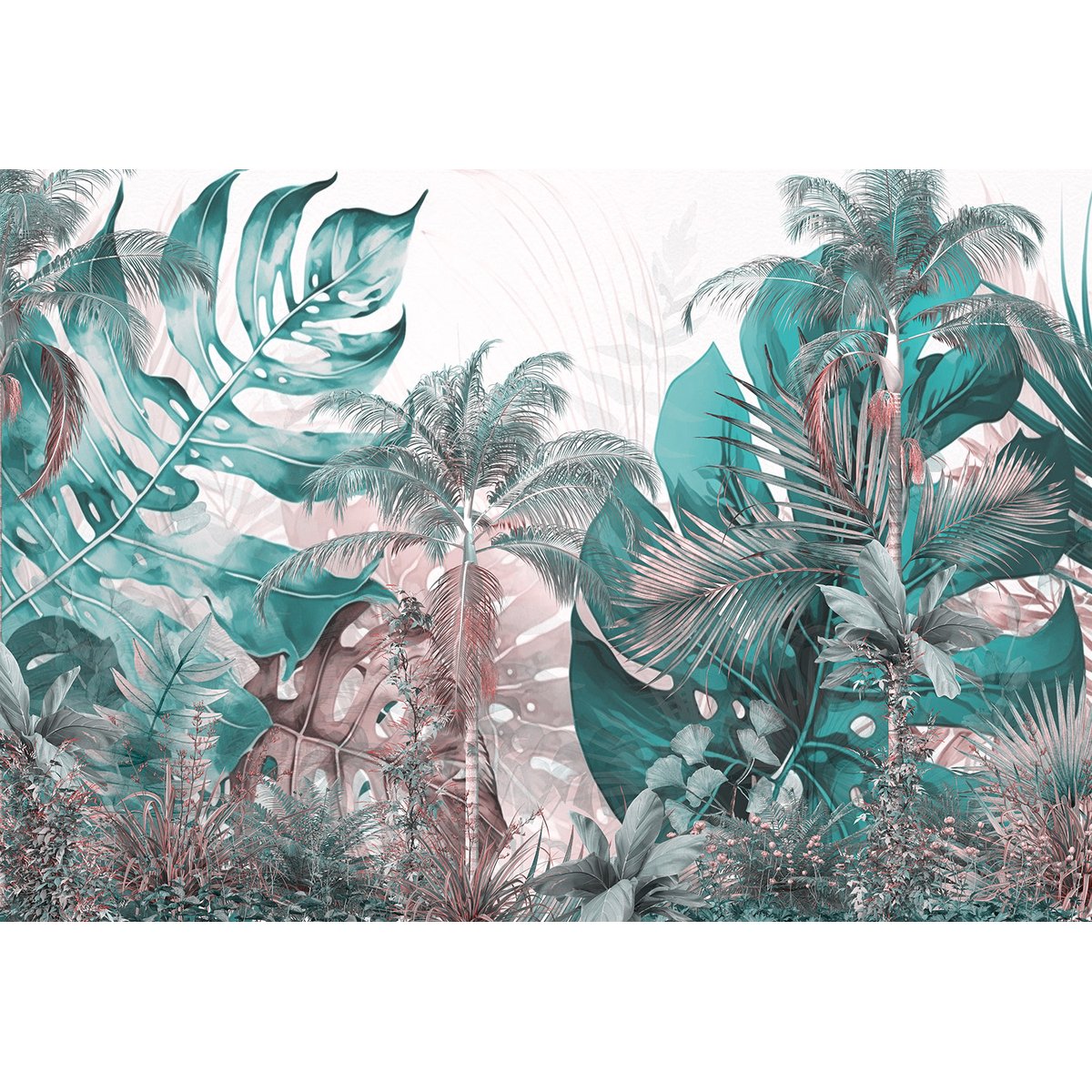 Papier peint panoramique - Plantes Tropicales