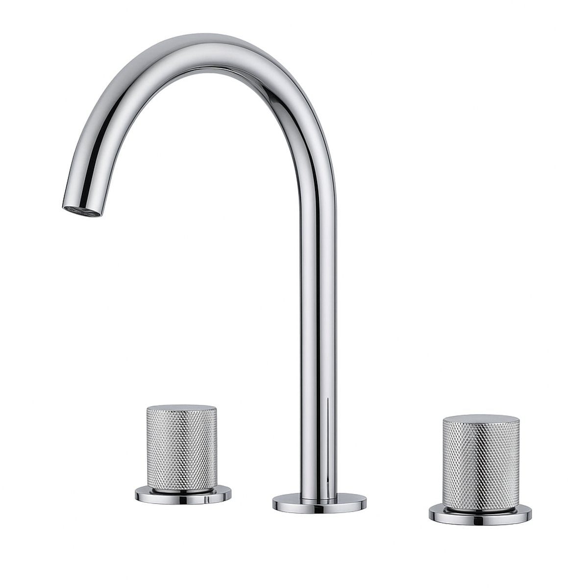 Robinet de salle de bain chromé