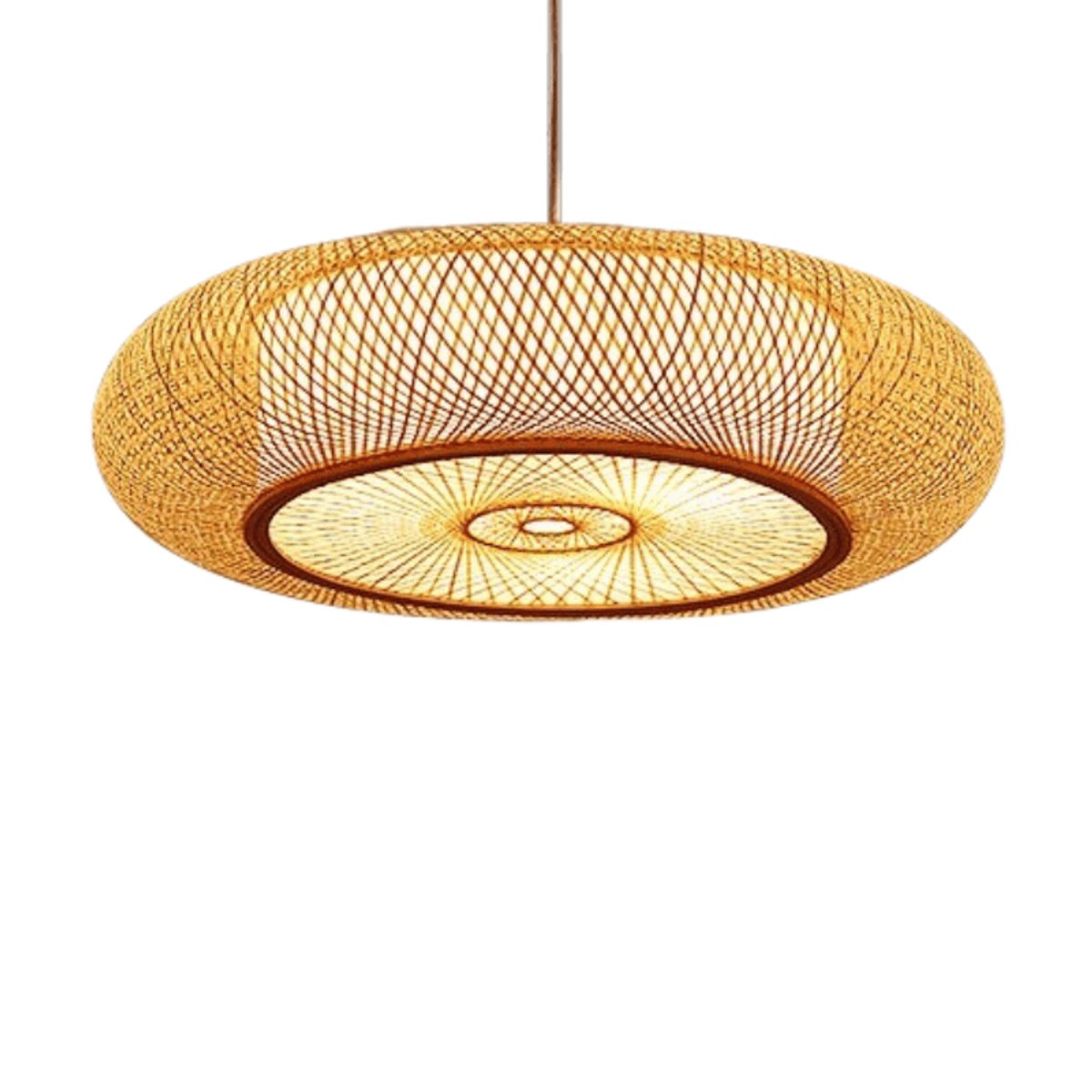 Suspension Bambou Ronde